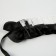 Carnival bandage "Lolita", black color with white lace