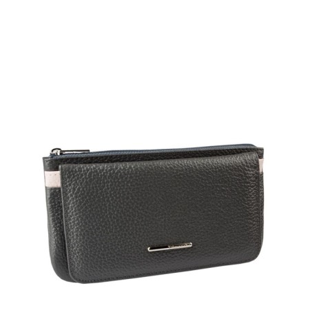 Purse with lightning, the color is light gray and powder