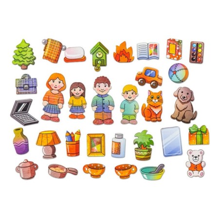 Didactic rug "Friendly Family"-4