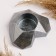 Summary "Polygonal Heart" 8x8x2cm, silver