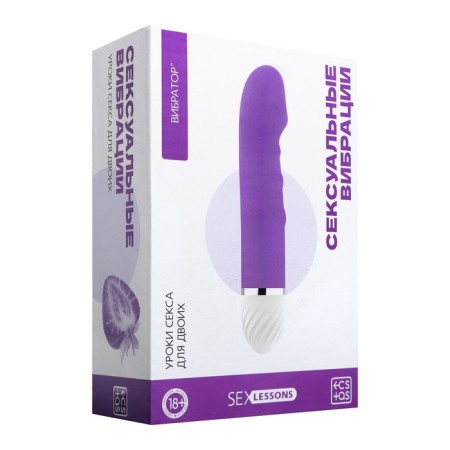 Vibrator with sex lessons "Sexy vibrations", 10 cards, vibrator, 18+-3