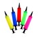 Pump for balls, mini, 17 cm, with a pen, color mix