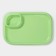 Shane -sauced dish 30.3x21x2.5 cm, green color