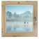 Window, 50 × 60cm, "fog over the river", single -chamber double -glazed window