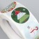 Stick Paper "soon New Year" d = 2.5 cm 500 pcs in a roll 3x6.5x6.5 cm