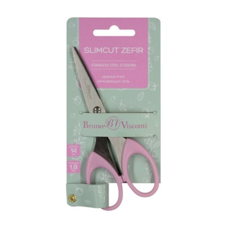 Chancellery scissors 14 cm BrunovisConti Slimcut Zefir