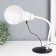 Lamp-lupa x3 x4.5 for LED creativity from 3 lr1130 lenses d = 2.1 and 11 cm white