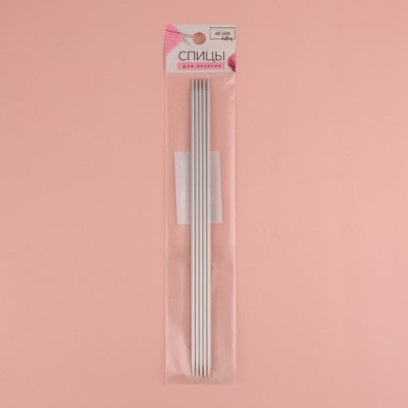Knitting knitting needles, stitching, with Teflon coating, D = 2.5 mm, 20 cm, 5 pcs-3