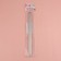 Knitting knitting needles, stitching, with Teflon coating, D = 2.5 mm, 20 cm, 5 pcs