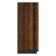 Mirror in the baguette frame, aged bronze with an ornament of 120 mm, 82.6x82.6 cm