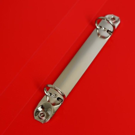 Folder on 2 rings A4, Calligrata, 18 mm, 500 μm, red, mix-2