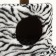 House for cats with a claw, round with toys, 65 x50 x 130 cm, zebra