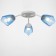 Six 3x15W E27 White-blue 50x15x15cm Bayerlux