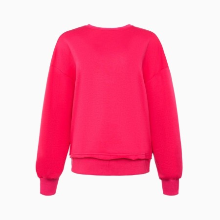 Female sweatshirt Minaku: Casual Collection Fuchsia color, size 46-48-6