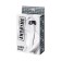 Mask Anonymo, PU Skin, 24 cm, black color