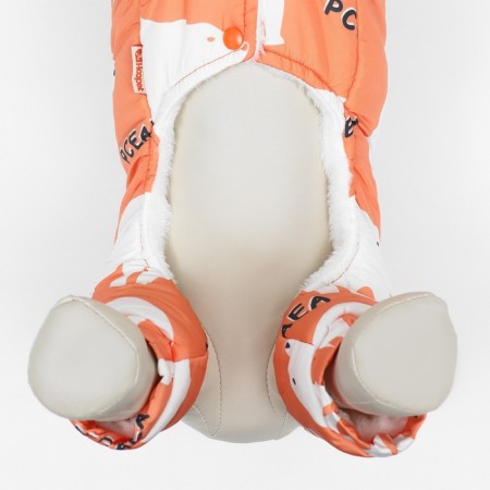 Assumes "Shtilyaga", size XS (DS 21 cm, Osh 25 cm, og 35 cm) white/orange-8