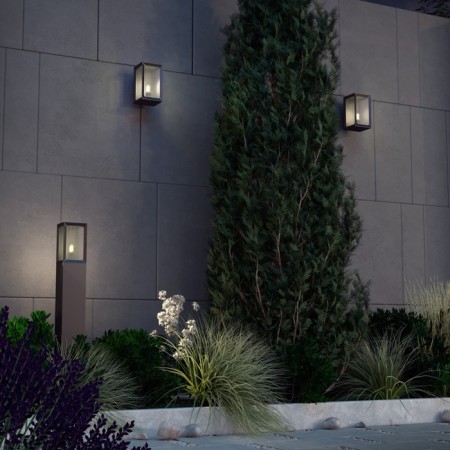 Landscape Lamp Novotech. Arbor, 18W, E27, 900x123x123 mm, dark gray color-2