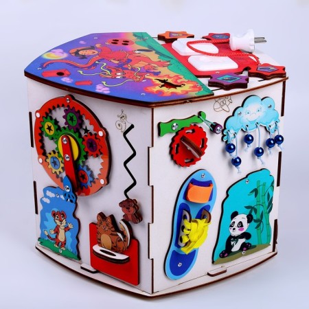 Buside rotating, with the light of "Dracosha", 31 × 38 × 38 cm-2
