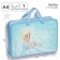 Plastic folder with A4 handles, on a zipper, 80x330x240 mm, cold heart