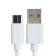 Eltronic Type -C - USB, 2.4 A, 1 m, charging + data transfer, package, white