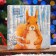 New Year's napkins Paper Home Classic "Squirrel", 3 layers, 33x33 cm, 20 pcs
