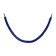 Rope velvet fencing, stroke tip-1.5m, blue