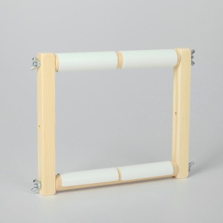 Figas-stalls for embroidery, 20 × 20 cm, color light wood-1