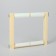 Figas-stalls for embroidery, 20 × 20 cm, color light wood