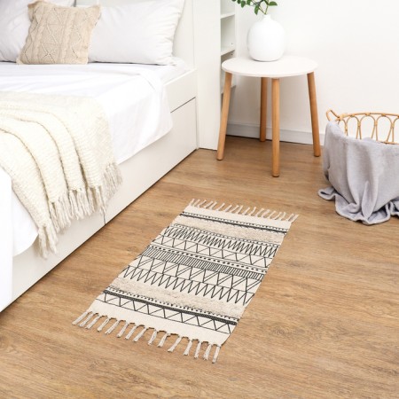 Geometric Lines 50x80 ± 3 cm carpet, 1000 g/m2, 100% cotton