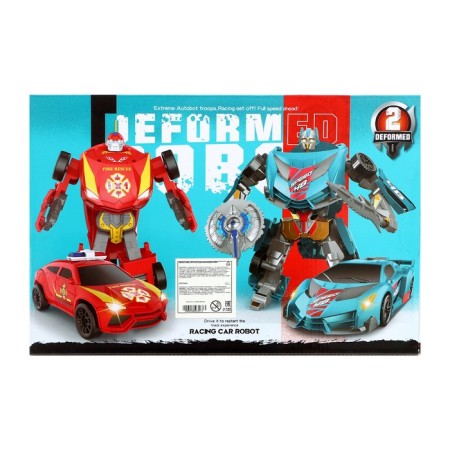 Set of robots "Racing cars" are transformed-20