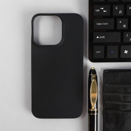 Pero cover for Apple iPhone 13 Pro, silicone, black