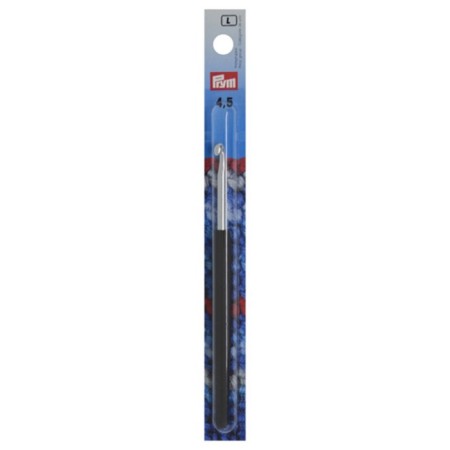 Soft hook knitting with a soft handle, 4.5 mm/14 cm