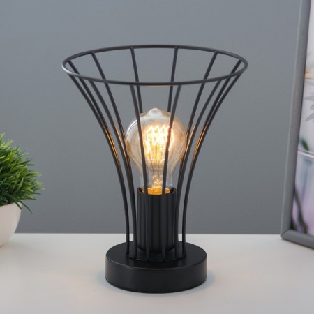 Board Lamp "Chilly" E27 40W Black 18x18x19cm Risalux-1