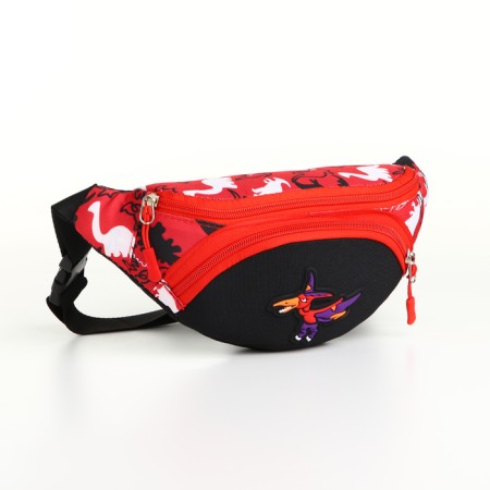 Bag on the belt Dino, 30*7*14, depth for the Moln, breathe mesh, n/karm, rog string 100, red