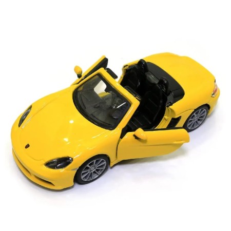 BBURAGO Porsche 718 BOXSTER, DIE-CAST, 1:32, Red color-3