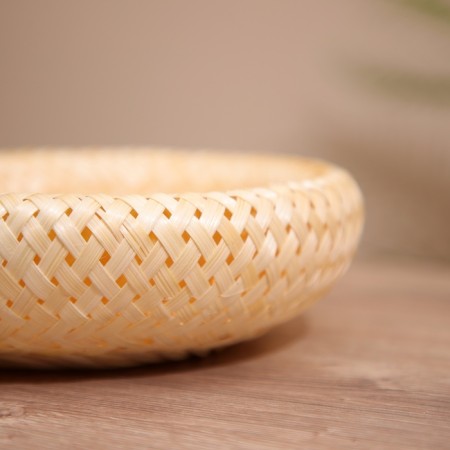 Vaska wicker, from bamboo 20x20x7 cm-2