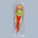 Fingers massage, 14.5 × 3.8 × 3.2 cm, 2 videos, orange color