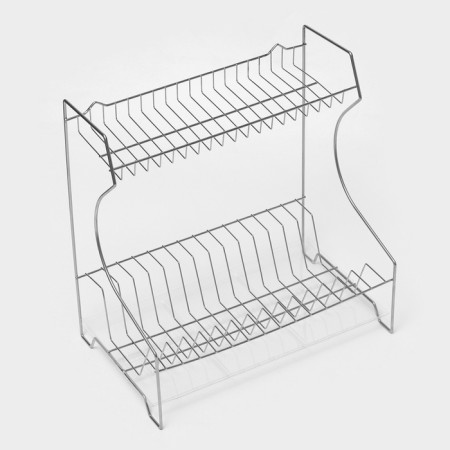 Dishes for dishes with a pallet 39 × 24 × 37.5 cm, color chromium-4