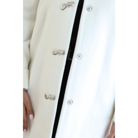 Female coat, size 42, white color-6