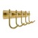 Cappio CVP004 hanger, metal, five -rose, gold color