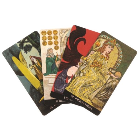 Taro Ryder-Uayt cards "Circei" for beginners, 78 cards, 6.5x11.8 cm, instructions QR code-1