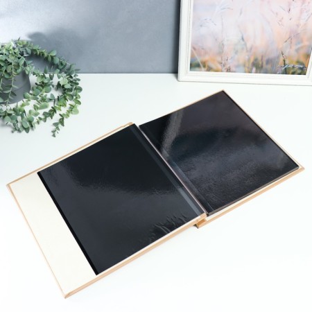 Photo album magnetic 20 sheets "Figs and circles" in a box 34x4x33 cm-2