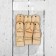 Wood patch "With Love", 2.4 × 4.5 cm