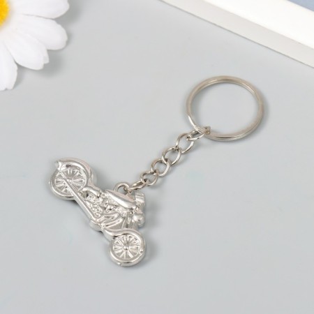 Trick Metal "Sports motorcycle" silver 4.5x2.2 cm-1