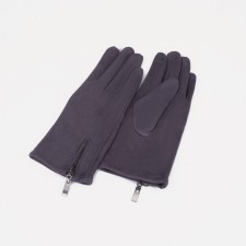 Gloves, size 8, without insulation, gray color