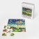 Figure wooden puzzle "Traveling around the world"