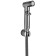 A set for the hygienic shower Lemark LM8088GM, a watering can, holder, hose, wall, graphite
