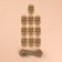 A set of tags with jute and stickers "Hand Made", 10 pcs, 3.5 × 6 cm / 6 pcs, 4 × 4 cm, color crafting