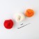 New Year's toy made of wool "New Year! Snowman ", with a Christmas tree