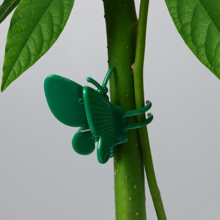 Clips for plants "Butterfly", set of 10 pcs., Mix-8